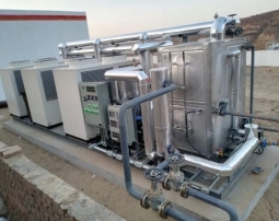 长庆油田第四采油厂空气能高温复叠机原油加热项目
